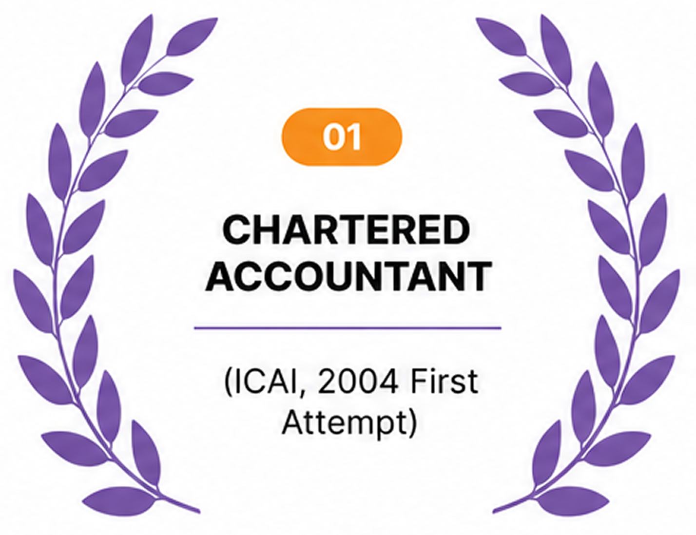 Chartered Accountant recognition card