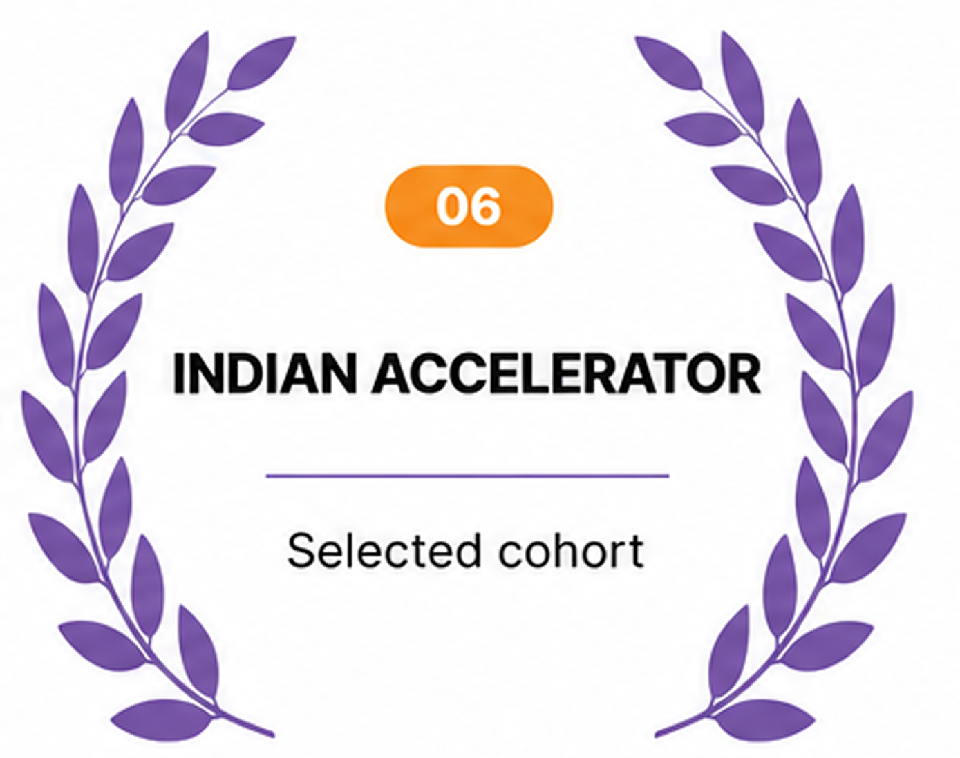 Indian Accelerator recognition card